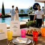 Artículos promocionales de verano para destacar una marca en un evento es verano