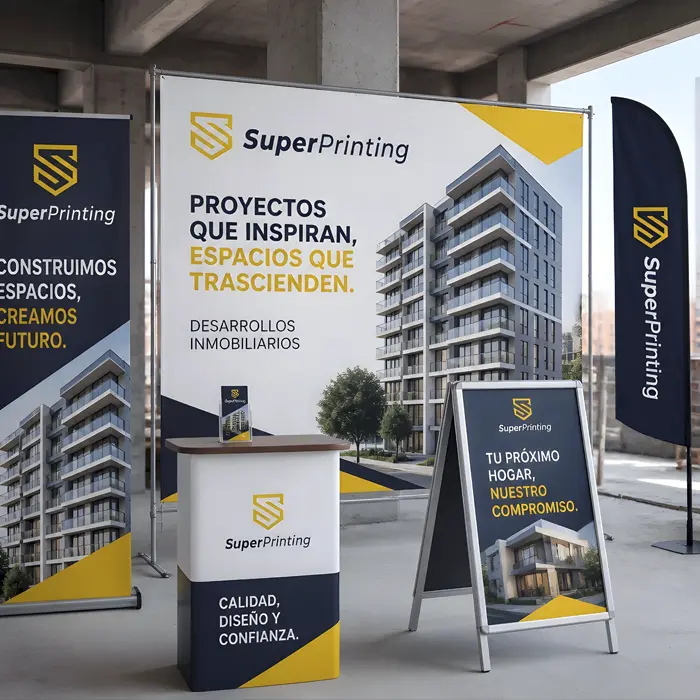 diseno grafico imprenta para constructoras inmobiliarias