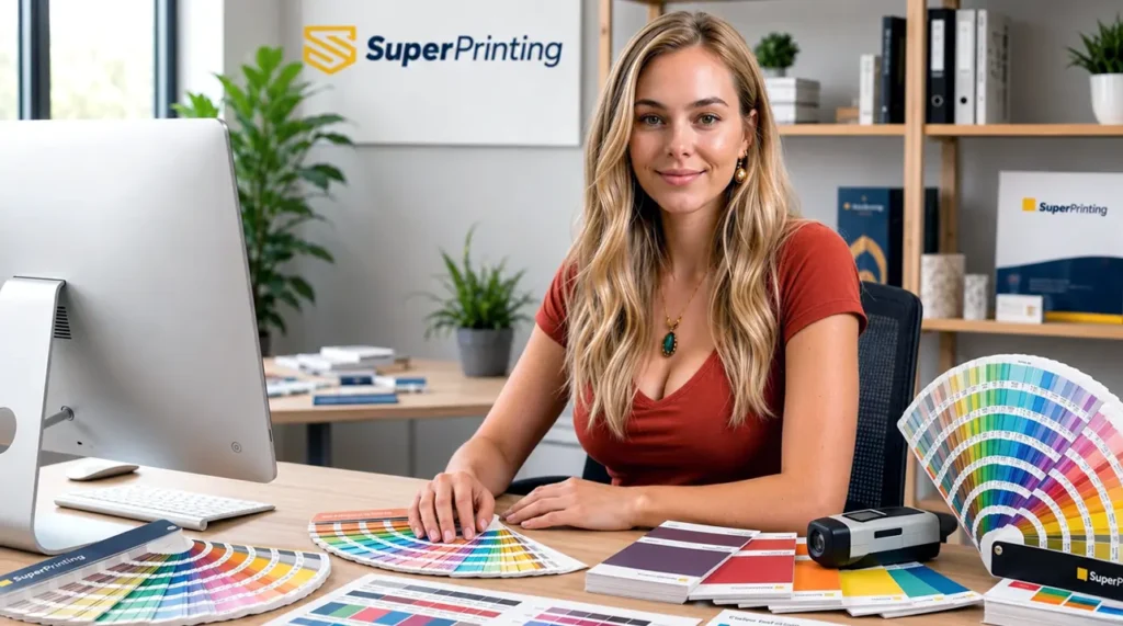 Gema Torres responsable del servicio de preimpresión online profesional en SuperPrinting