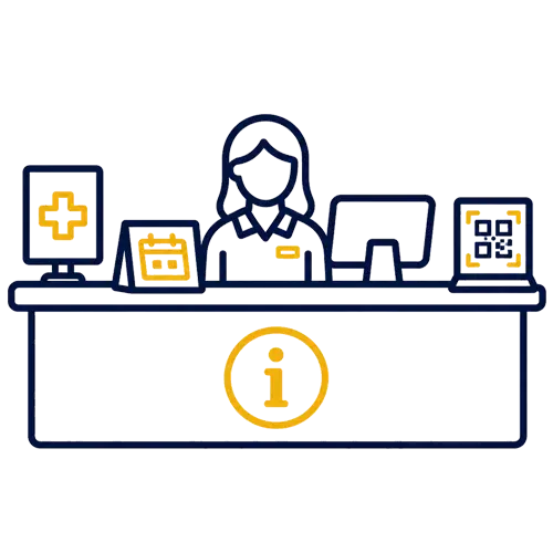 Diseño gráfico e imprenta para clínicas y centros de salud 26 Imprenta para clínicas materiales de impresión para recepción y mostrador