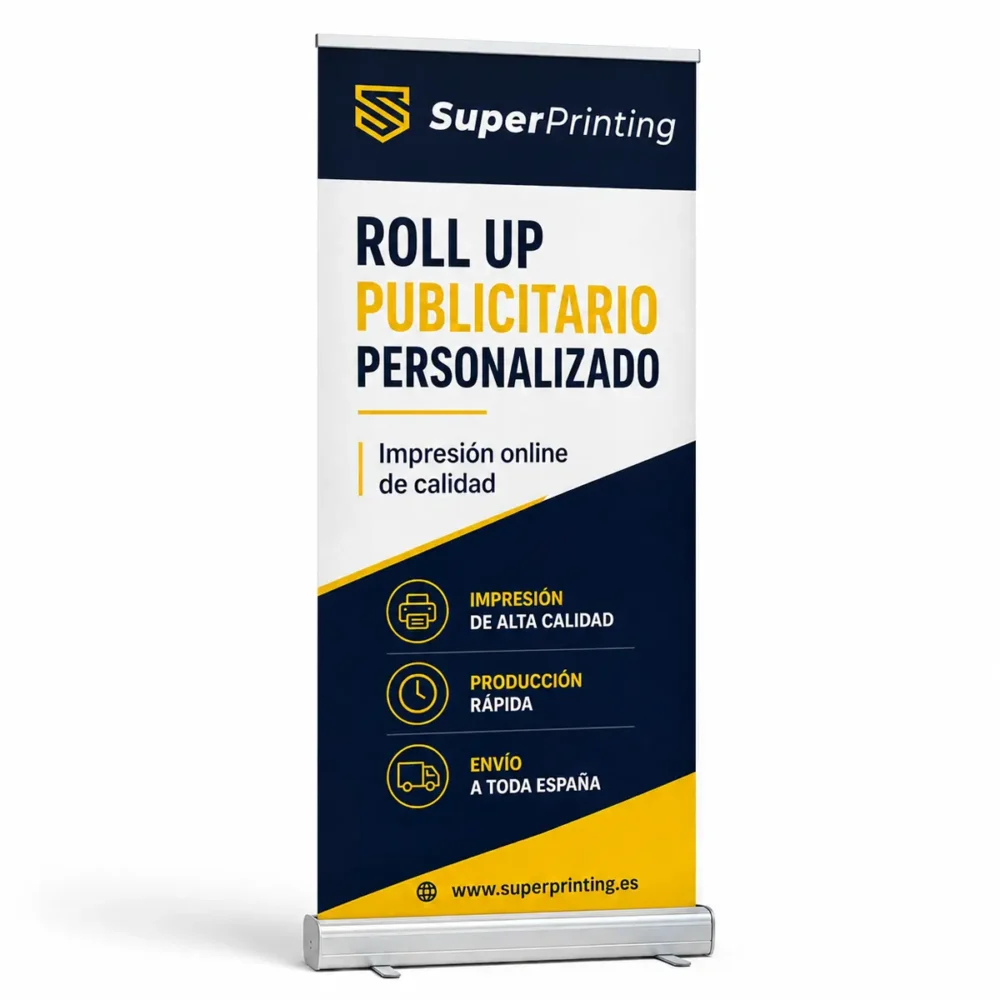 Imprimir roll ups personalizados publicitarios