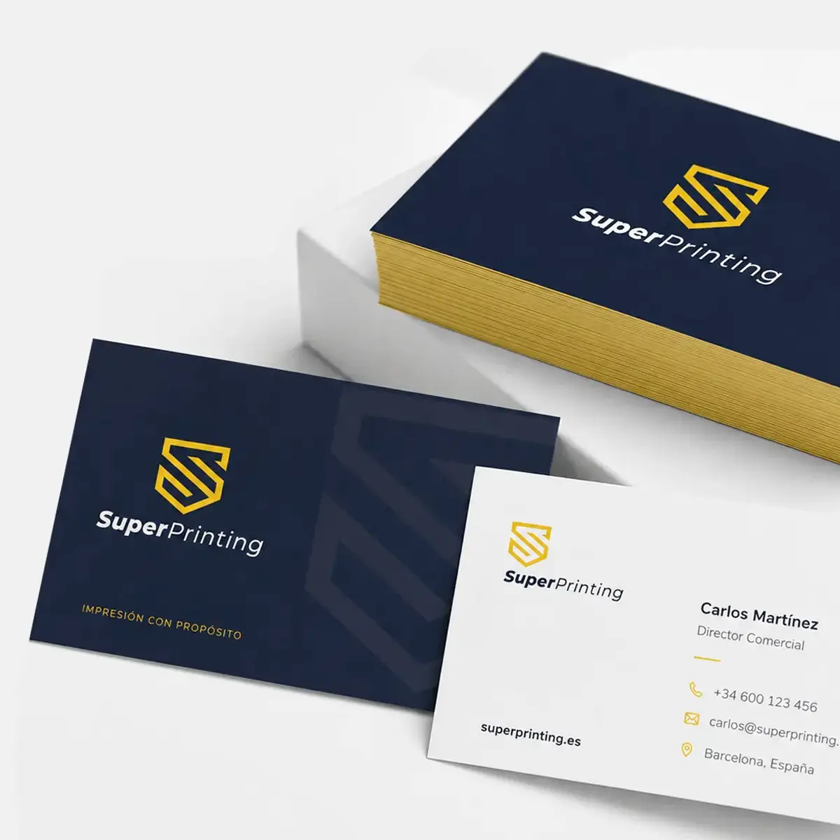 Diseño gráfico e imprenta para administraciones de lotería 11 Imprimir tarjetas de visita profesionales personalizadas en SuperPrinting