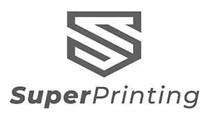 logo superprinting gris