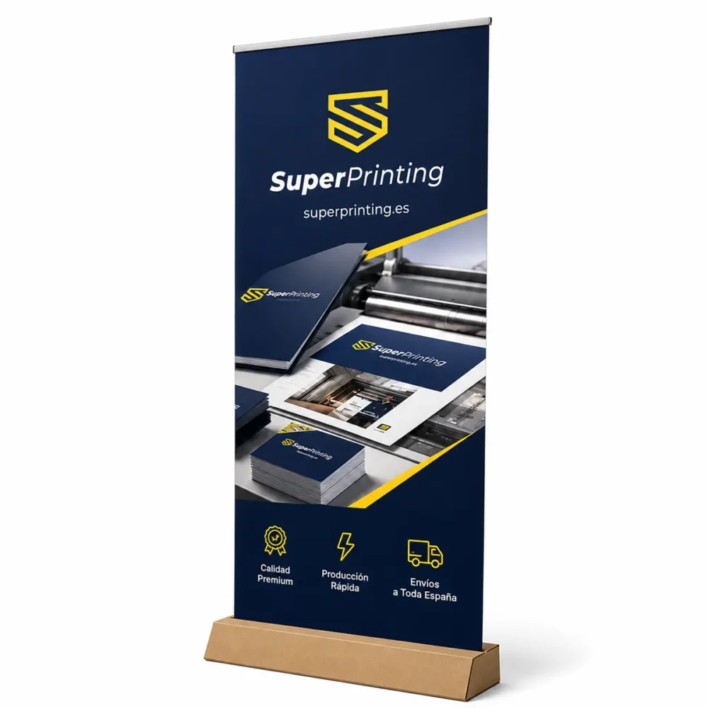 Roll up de cartón personalizado de SuperPrinting