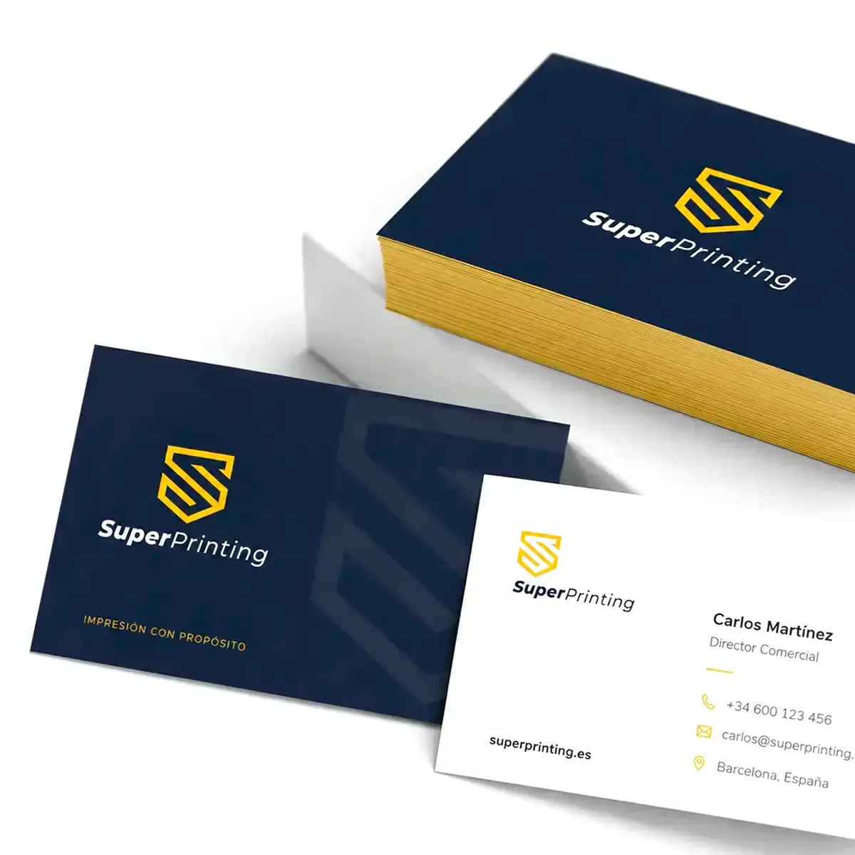 Diseño gráfico e imprenta para restaurantes y hostelería 11 Imprimir tarjetas de visita profesionales personalizadas en SuperPrinting