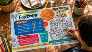Ideas para un menú infantil para restaurantes
