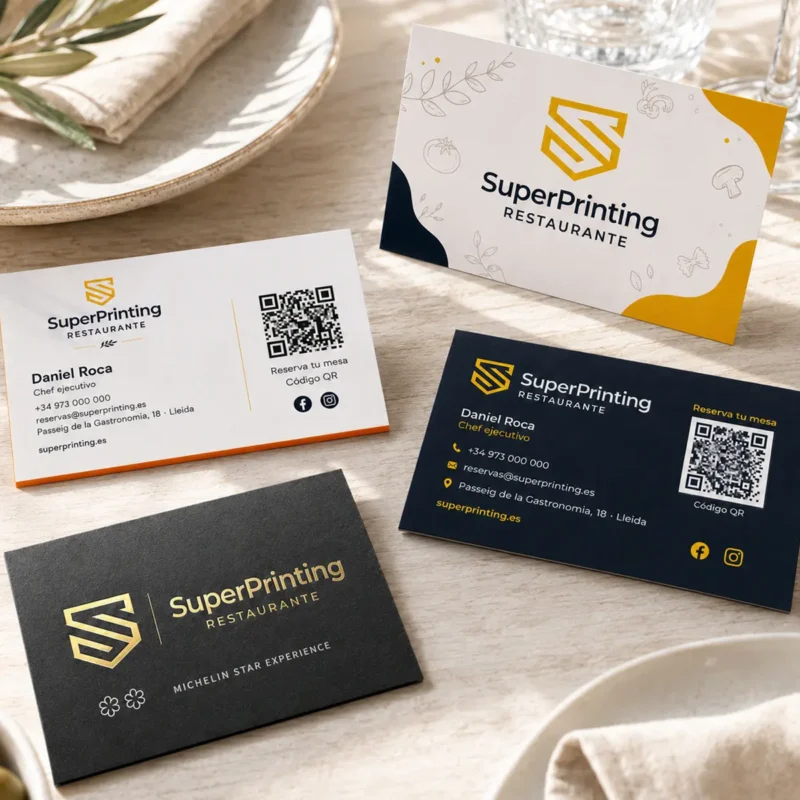 imprimir-tarjetas-de-visita-para-restaurantes-superprinting Imprimir tarjetas de visita para restaurantes de diferente tipo
