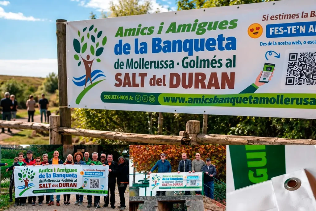 Proyecto de diseño e impresión solidaria para Amics de la Banqueta