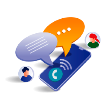 Atención al cliente gráfico