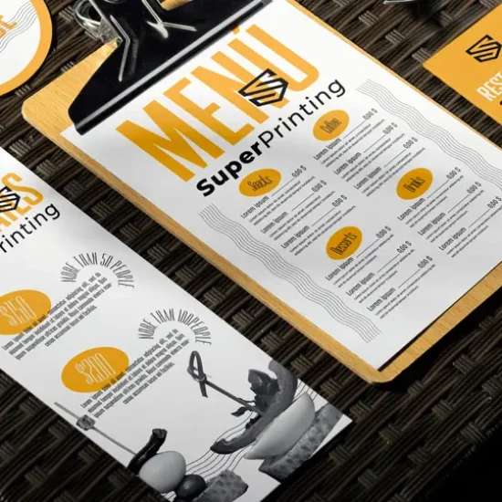 Diseño e impresión para hostelería y restauración