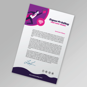 Impresión papelería corporativa papel de carta, pack oferta, superprinting